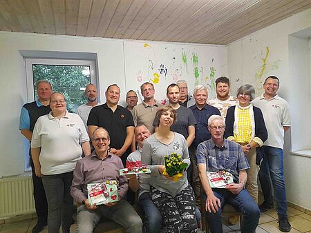 Die geehrten Spenderinnen und Spender